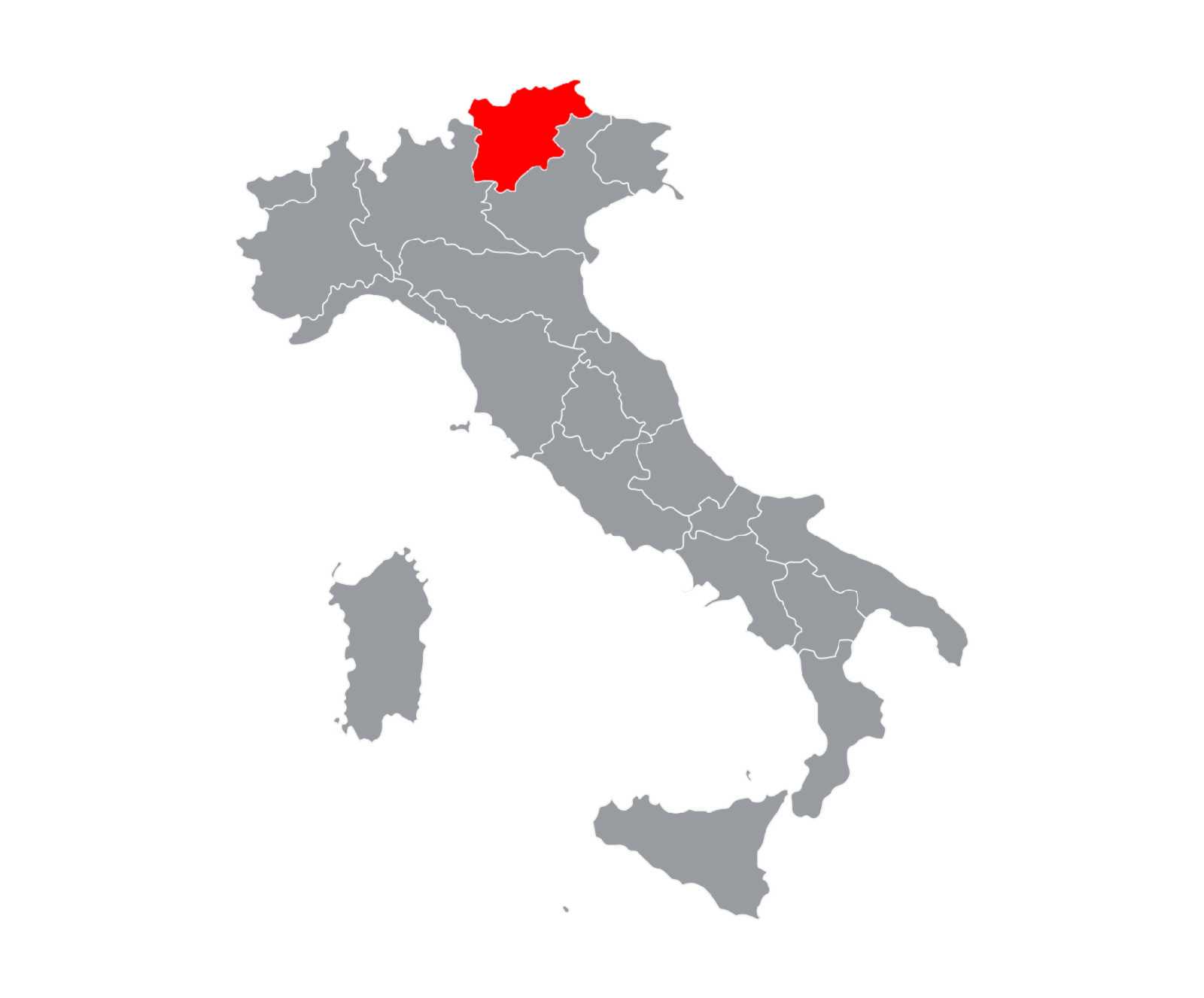 Comunicare Italia - copertura regione Trentino-Alto Adige