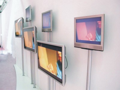 Noleggio ledwall - Allestimento multi-monitor, manifestazione fieristica internazionale